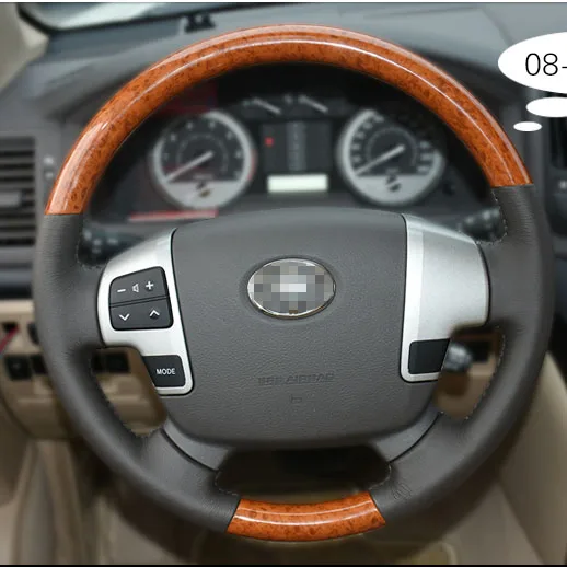 Руль из алюминиевого сплава и кожи с деревянной приборной панелью для Toyota Land Cruiser 200 FJ200, аксессуары 2008-2015 года
Руль из алюминиевого сплава и кожи с деревянной приборной панелью для Toyota Land Cruiser 200 FJ200, аксессуары 2008-2015 года
