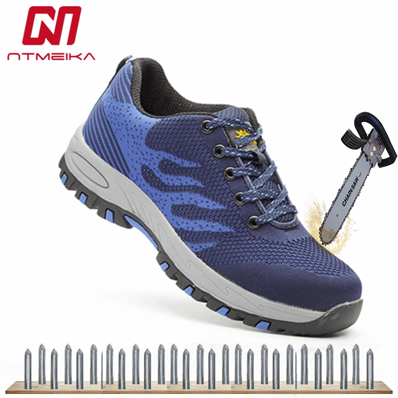 Men Safety Shoes Steel Toe Fly Weave Safety Work Boots for Men Breathable Puncture-proof Shoes Big Size 36-46 MB49
Men Safety Shoes Steel Toe Fly Weave Safety Work Boots for Men Breathable Puncture-proof Shoes Big Size 36-46 MB49