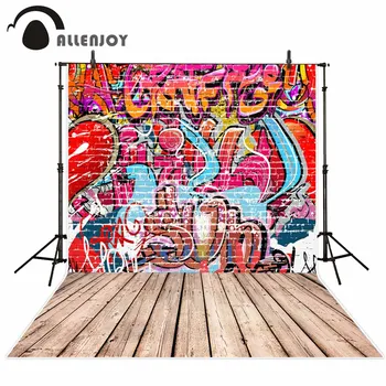 Allenjoy Graffiti backdrop cool red brick wall wood floor backdrop backgrounds for kids for photo studio photography background
Allenjoy Graffiti backdrop cool red brick wall wood floor backdrop backgrounds for kids for photo studio photography background