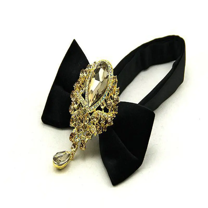 4 Color 2018 Brand Men Boy Velvet Crystal Bow Ties HISUMA Design Rhinestone Butterfly Necklace Suit Banquet Wedding Party Bowtie 
4 Color 2018 Brand Men Boy Velvet Crystal Bow Ties HISUMA Design Rhinestone Butterfly Necklace Suit Banquet Wedding Party Bowtie