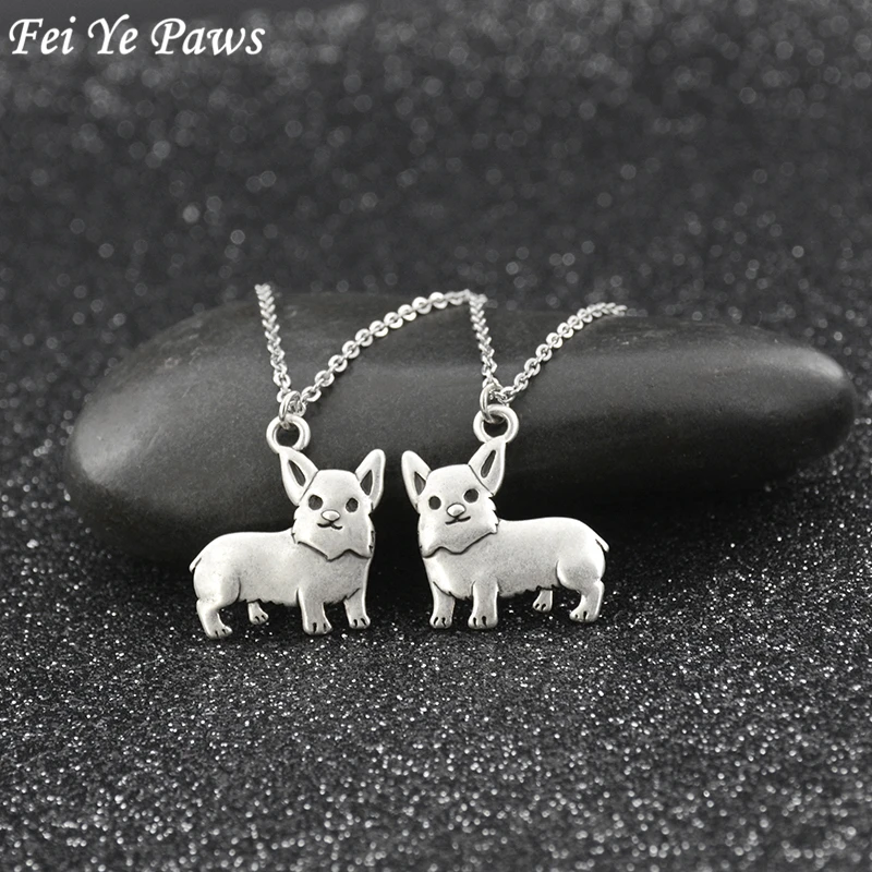 Retro Vintage Silver Welsh Corgi Dog Pet Charm Pendant Necklace Women Stainless Steel Long Chain Men Accessories Unique Gifts
Retro Vintage Silver Welsh Corgi Dog Pet Charm Pendant Necklace Women Stainless Steel Long Chain Men Accessories Unique Gifts