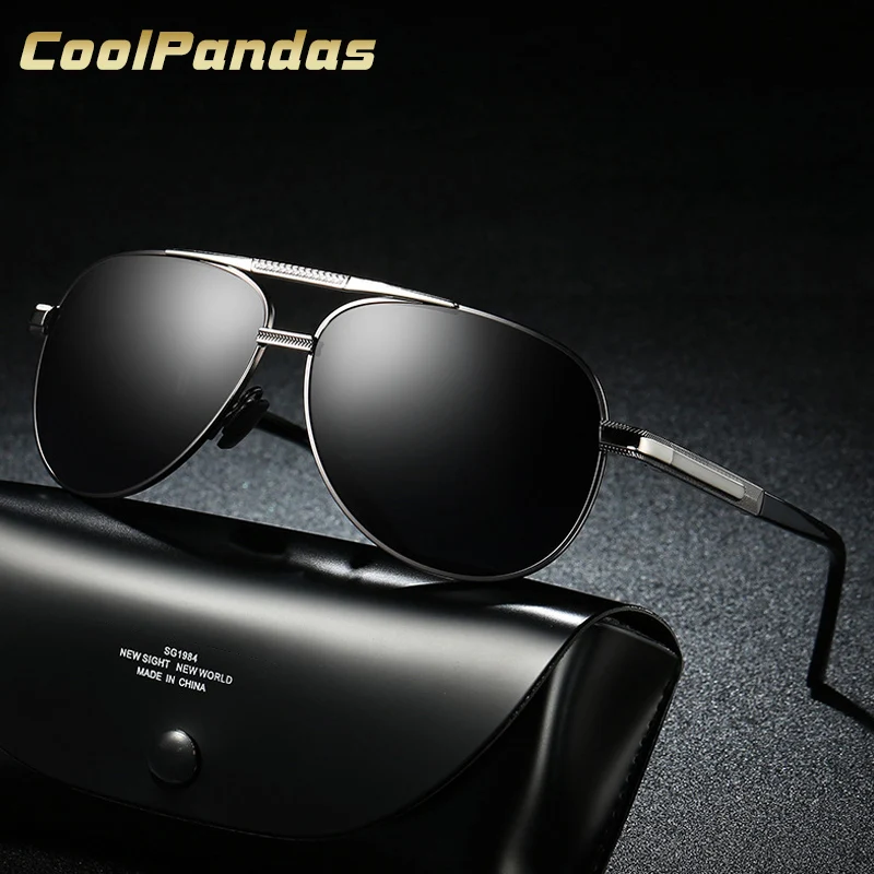 

Brand Designer alloy Men's Sunglasses Driving goggles HD Polarized Oculos masculino Male Eyewear Accessories Sun glasses For Men