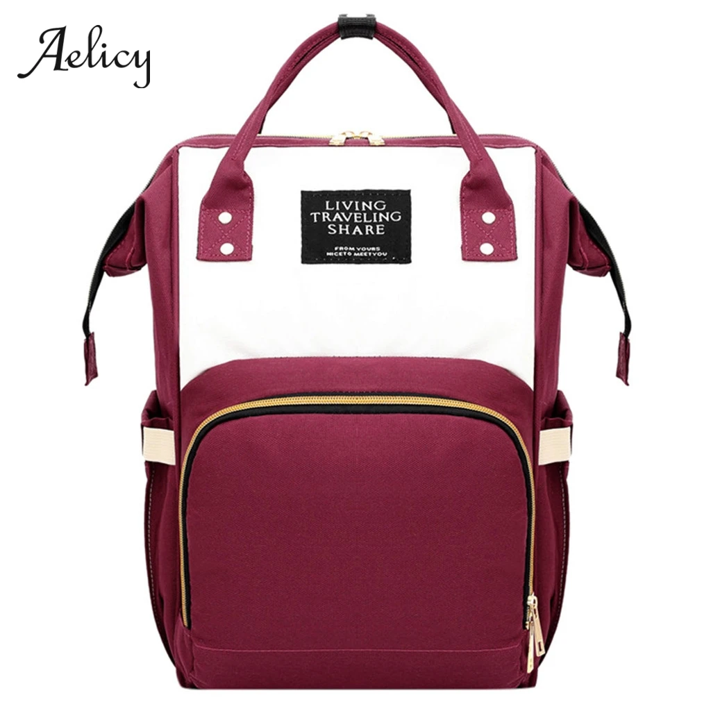 Aelicy Fashion Mummy Maternity Nappy Bag Brand Large Capacity Baby Bag Travel Backpack Designer Nursing Bag For Baby Care 606
Aelicy Fashion Mummy Maternity Nappy Bag Brand Large Capacity Baby Bag Travel Backpack Designer Nursing Bag For Baby Care 606