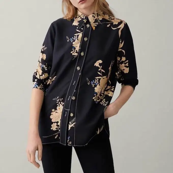 za 2019 spring women's Loose women froal print CHIFFON SHIRTS blouses tie belt shirts blusa female shirts shorts
za 2019 spring women's Loose women froal print CHIFFON SHIRTS blouses tie belt shirts blusa female shirts shorts