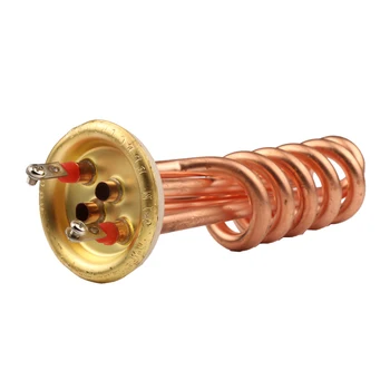 63mm Thread 220v 3000w Electric Spiral Brass Heating Element Tube Spiral Distilling Machine Heating Tube Steam Cleaner Parts 
63mm Thread 220v 3000w Electric Spiral Brass Heating Element Tube Spiral Distilling Machine Heating Tube Steam Cleaner Parts