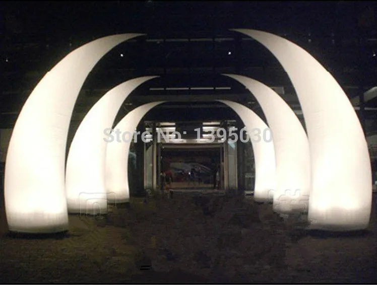 1PC white LED Inflatable tube LED inflatable light with inner blower for hotel celebration dinning room 
1PC white LED Inflatable tube LED inflatable light with inner blower for hotel celebration dinning room