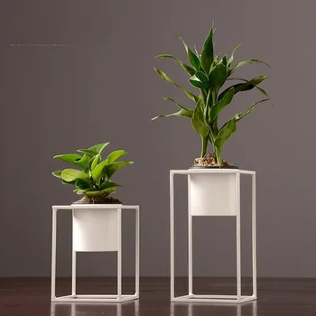 Nordic iron green water hydroponic flower pots Living room table creative insert dry vase decoration ornaments
Nordic iron green water hydroponic flower pots Living room table creative insert dry vase decoration ornaments