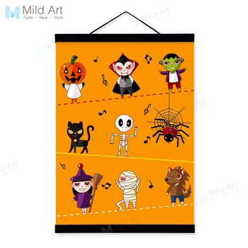Cartoon Orange Pumpkin Vampire Cat Wooden Framed Poster Living Room Wall Art Picture Halloween Home Decor Canvas Painting Scroll
Cartoon Orange Pumpkin Vampire Cat Wooden Framed Poster Living Room Wall Art Picture Halloween Home Decor Canvas Painting Scroll