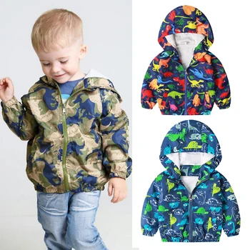 New kids jacket coat spring autumn children's jacket print baby boy clothes children tops Outerwear Dinosaur Windbreaker coats 
New kids jacket coat spring autumn children's jacket print baby boy clothes children tops Outerwear Dinosaur Windbreaker coats