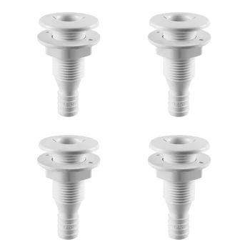 4 Pieces 1' Plastic Thru-Hull Bilge Pump and Aerator Hose Fitting for Marine Fishing Kayak Canoe Boats Dinghy Yacht Accessory
4 Pieces 1' Plastic Thru-Hull Bilge Pump and Aerator Hose Fitting for Marine Fishing Kayak Canoe Boats Dinghy Yacht Accessory