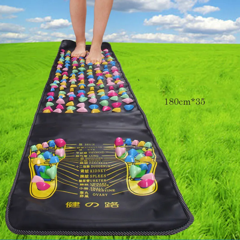 Health Care Leg Foot Massage Pad Pain Relief Stone Massager Mat Walk Muscle Stimulator Health Mattress Home Relaxation Massager
Health Care Leg Foot Massage Pad Pain Relief Stone Massager Mat Walk Muscle Stimulator Health Mattress Home Relaxation Massager