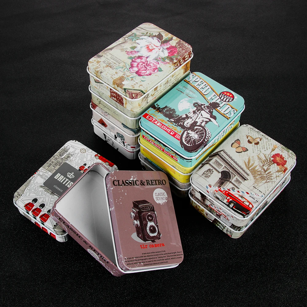 1PC Organizers Boxes For Travel Jewelry Cosmetic Case Organizer Storage Box Cartoon Tinplate storage Jewelry Box Money Coin Case
1PC Organizers Boxes For Travel Jewelry Cosmetic Case Organizer Storage Box Cartoon Tinplate storage Jewelry Box Money Coin Case