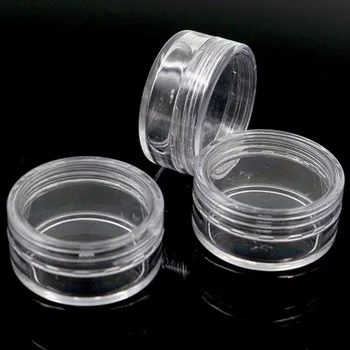 100pcs/lot 5g Clear Refillable Bottles Plastic Empty Cosmetic/Eyeshadow/Nail Glitter Bottles 5g/pcs Refillable Jar Pot Container
100pcs/lot 5g Clear Refillable Bottles Plastic Empty Cosmetic/Eyeshadow/Nail Glitter Bottles 5g/pcs Refillable Jar Pot Container
