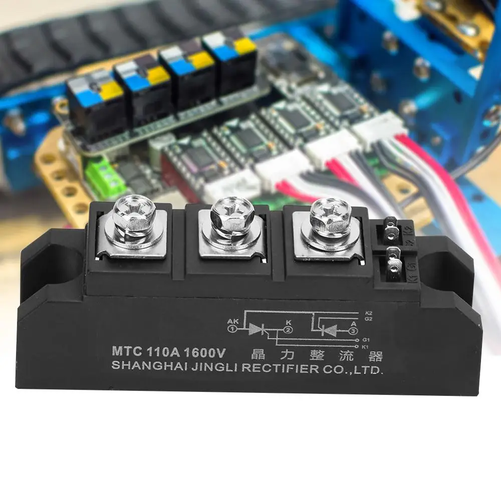 MTC110A 1600V Rectifier Diode Module Bidirectional Silicon Controlled Thyristor Module Rectifier Diode Module
MTC110A 1600V Rectifier Diode Module Bidirectional Silicon Controlled Thyristor Module Rectifier Diode Module