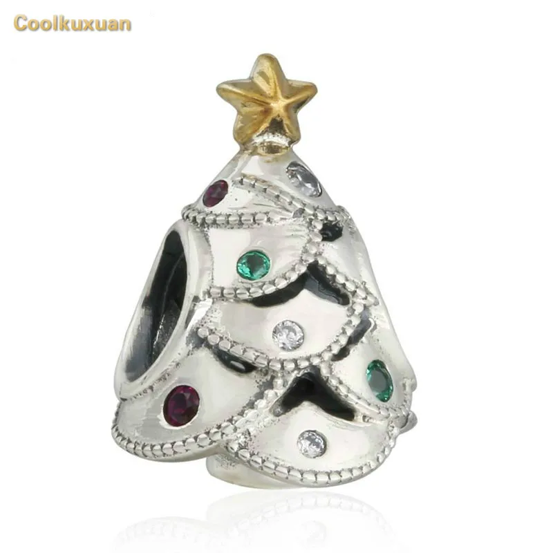 Original Two Tone Star Colorful Crystal Stones Bead 925 Sterling Silver Festive Christmas Tree Charms Fits Pandora Bracelet
Original Two Tone Star Colorful Crystal Stones Bead 925 Sterling Silver Festive Christmas Tree Charms Fits Pandora Bracelet