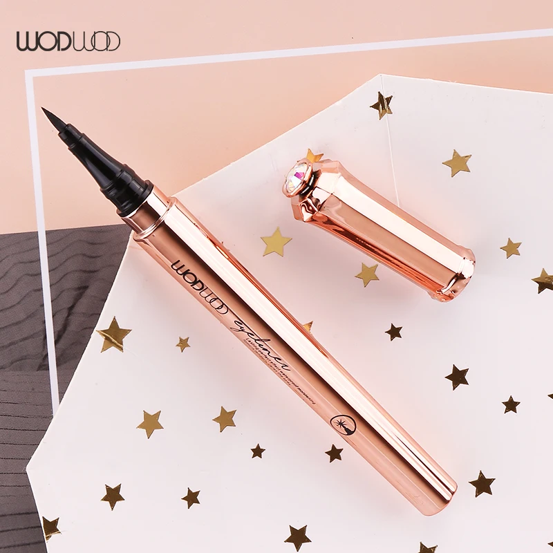 Wodwod Rose Gold Smudge-proof Eyeliner Pencil Black Waterproof Makeup 24 Long-lasting Fast Dry Eye Liner Smoky Cosmetic Kit Tool
Wodwod Rose Gold Smudge-proof Eyeliner Pencil Black Waterproof Makeup 24 Long-lasting Fast Dry Eye Liner Smoky Cosmetic Kit Tool