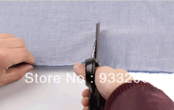ISO9001 professional wave scissor stainless cut V shape fabric scissor 25cm width 1piece/lot
ISO9001 professional wave scissor stainless cut V shape fabric scissor 25cm width 1piece/lot