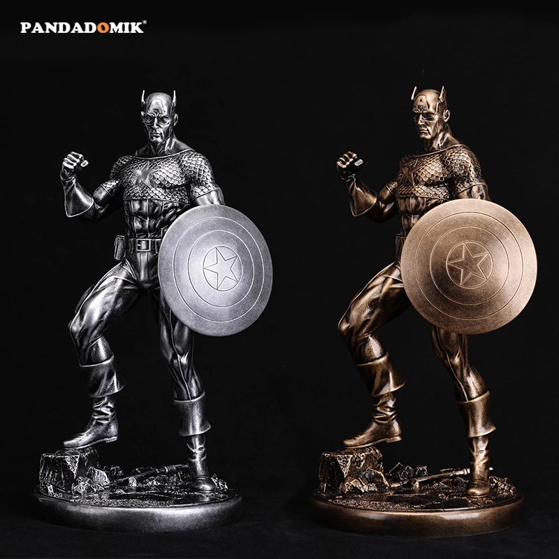Pandadomik 30cm Resin Captain America Toy Figure movie Model Resina Avengers Figures Cool Gift for Man Boys Marvel Toys
Pandadomik 30cm Resin Captain America Toy Figure movie Model Resina Avengers Figures Cool Gift for Man Boys Marvel Toys
