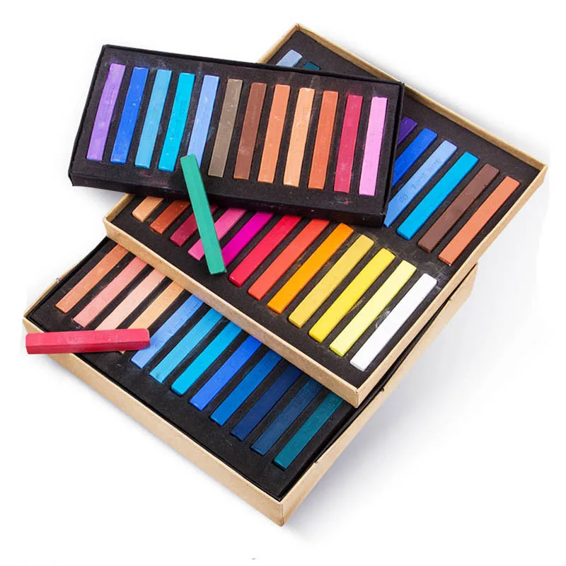 Marie's Painting Crayons Soft Dry Pastel 12/24/36/48 Colors/Set Art Drawing Set Chalk Color Crayon Brush Stationery for Students
Marie's Painting Crayons Soft Dry Pastel 12/24/36/48 Colors/Set Art Drawing Set Chalk Color Crayon Brush Stationery for Students