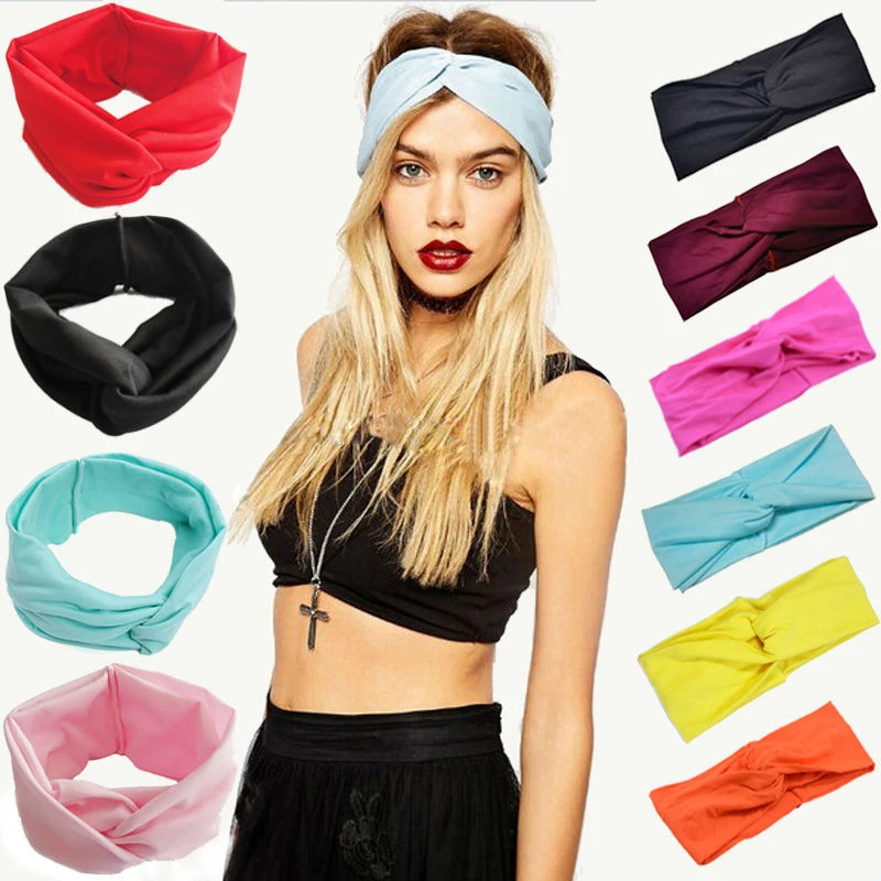 Women Stretch Twist Headband Turban Sport Yoga Head Wrap Bandana Headwear Hair Accessories
Women Stretch Twist Headband Turban Sport Yoga Head Wrap Bandana Headwear Hair Accessories