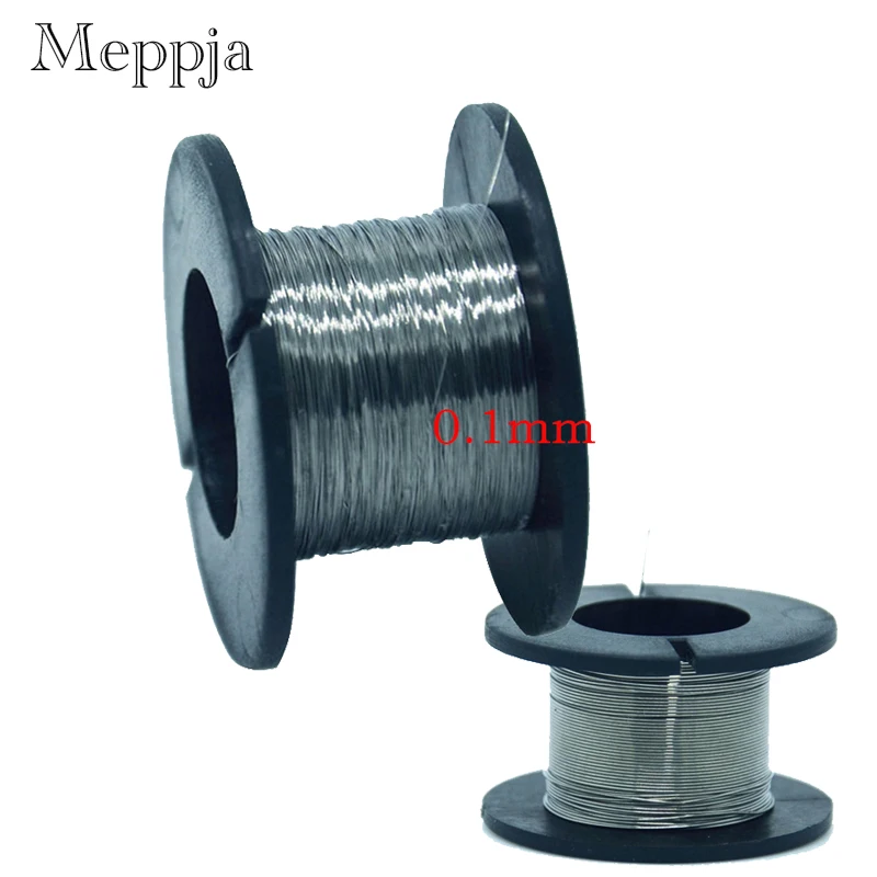 1PCS/30meters 36g Heating wire Diameter 0.1MM kanthal-a1 Rebuildable Atomizer Heating wire Resistance wire Alloy heating yarn
1PCS/30meters 36g Heating wire Diameter 0.1MM kanthal-a1 Rebuildable Atomizer Heating wire Resistance wire Alloy heating yarn