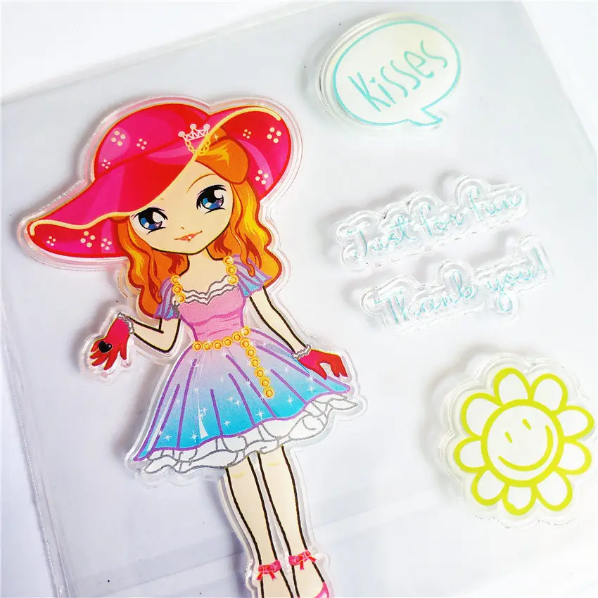 Colorful Blue dress doll Transparent Clear Stamps / Silicone Seals Roller Stamp for DIY scrapbooking photo album/Card Making
Colorful Blue dress doll Transparent Clear Stamps / Silicone Seals Roller Stamp for DIY scrapbooking photo album/Card Making