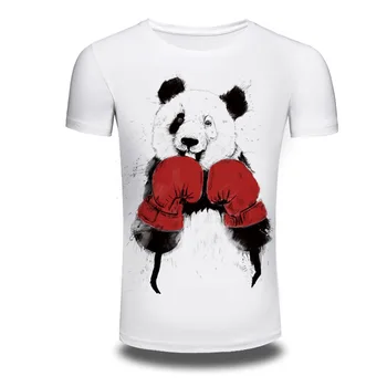 Panda 2D Man Printed t-shirts Tops Tees Men T-shirt Short Sleeve Lucky Funny Tee T Male Shirt Brand Fashion Homme
Panda 2D Man Printed t-shirts Tops Tees Men T-shirt Short Sleeve Lucky Funny Tee T Male Shirt Brand Fashion Homme