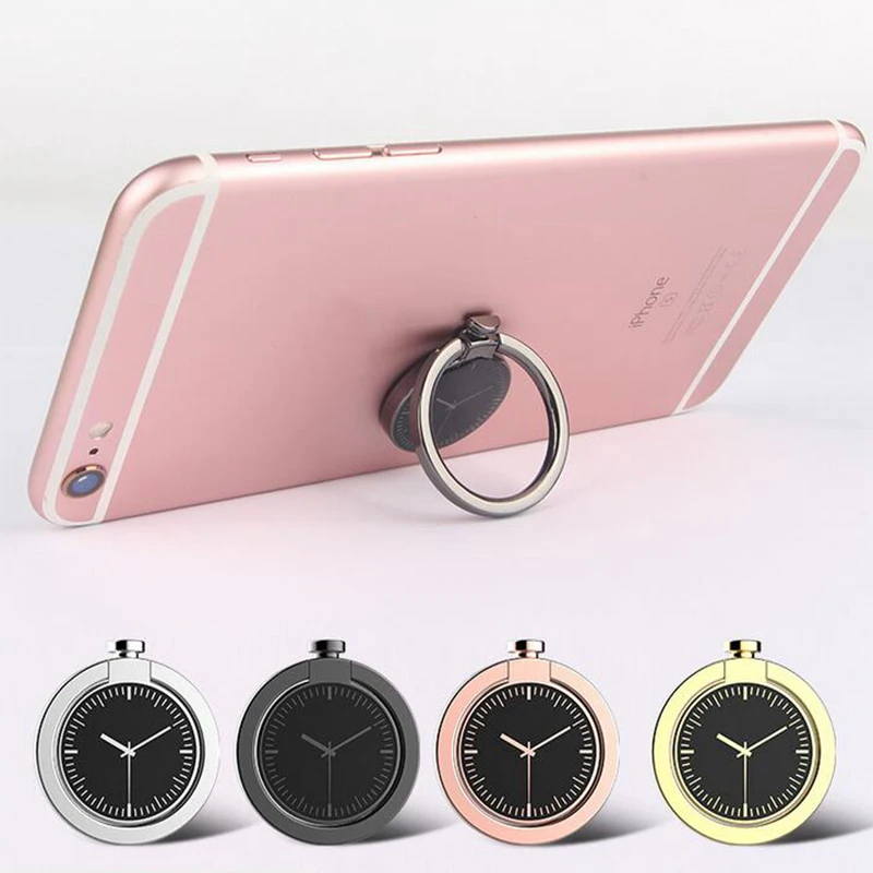 Korean Style Clocks Phone Holder Universal Stand Holder For iPhone Samsung Huawei Xiaomi Metal Phone Ring socket Kickstand women
Korean Style Clocks Phone Holder Universal Stand Holder For iPhone Samsung Huawei Xiaomi Metal Phone Ring socket Kickstand women