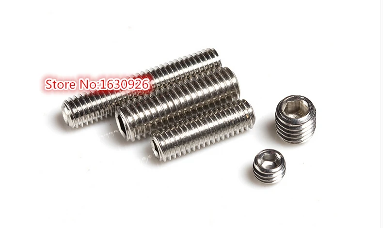 Free Shipping 50pcs/Lot M5x8 mm M5*8 mm 304 Stainless Steel Hex Socket Head Cap Screw Bolts set screws with cup point
Free Shipping 50pcs/Lot M5x8 mm M5*8 mm 304 Stainless Steel Hex Socket Head Cap Screw Bolts set screws with cup point