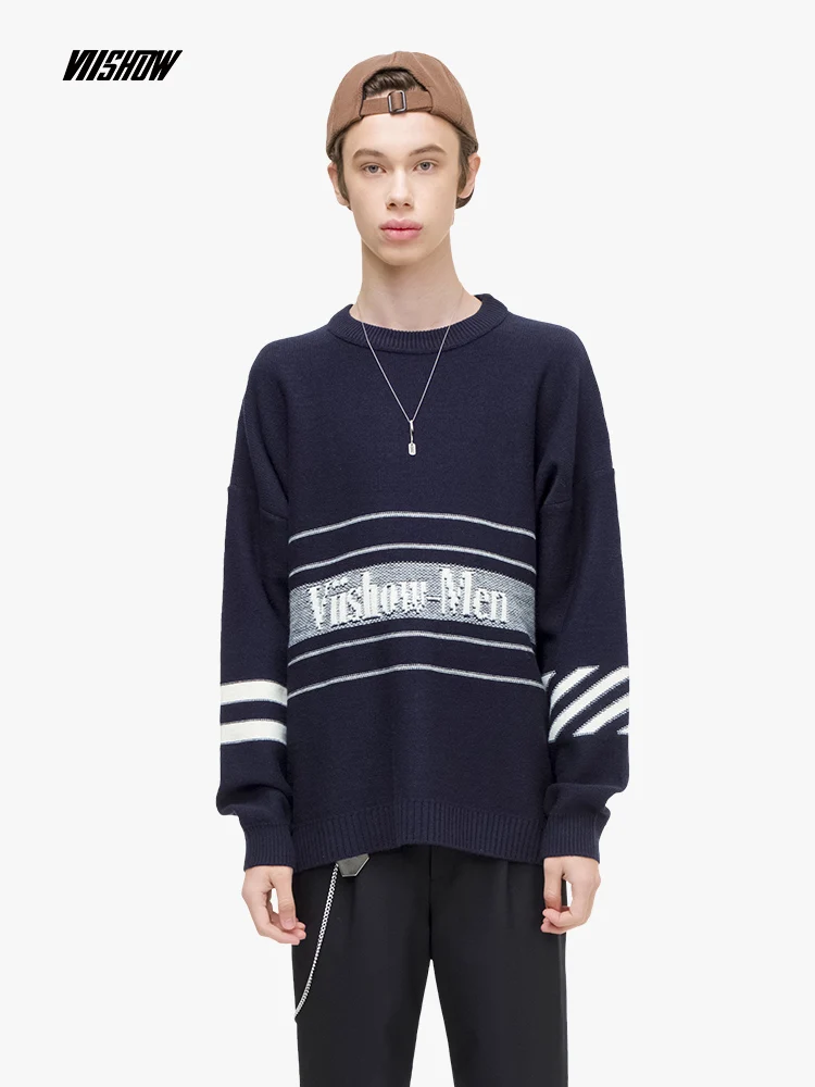 VIISHOW Men's Sweater Brand Sweater Men Long Sleeve Pull Homme Hiver 2019 New Striped Pullover Men Sweater Erkek Kazak ZC1621191
VIISHOW Men's Sweater Brand Sweater Men Long Sleeve Pull Homme Hiver 2019 New Striped Pullover Men Sweater Erkek Kazak ZC1621191