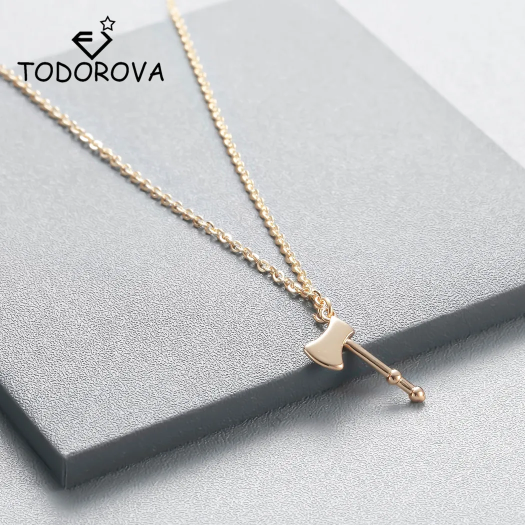 Todorova Stainless Steel Metal Firefighter Fireman Axe Hatchet Pendant Necklaces for Men Chocker Necklace Personality Jewelry
Todorova Stainless Steel Metal Firefighter Fireman Axe Hatchet Pendant Necklaces for Men Chocker Necklace Personality Jewelry