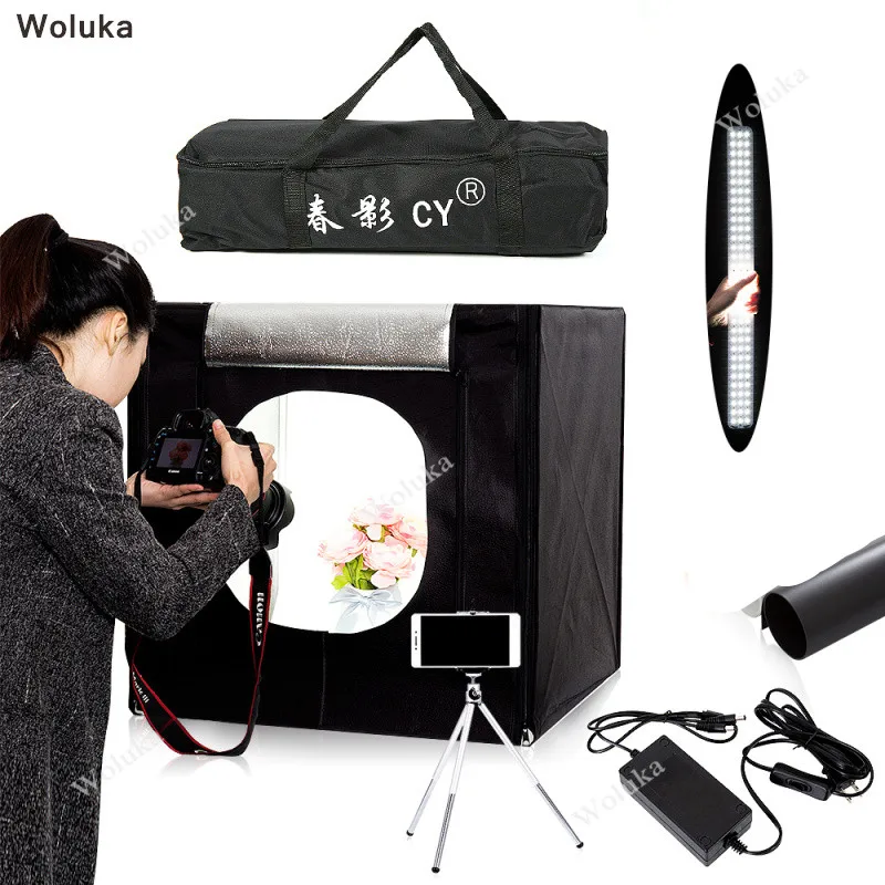 60*60cm LED Photo Studio light tent Softbox Shooting Light Tent Soft Box LIGHT TENT For Jewelry Toys Shoting CD05 T03 ZZ1
60*60cm LED Photo Studio light tent Softbox Shooting Light Tent Soft Box LIGHT TENT For Jewelry Toys Shoting CD05 T03 ZZ1