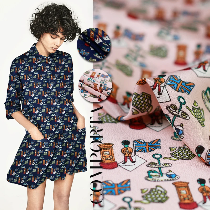 12momme 114cm width royal soldiers printed pink and dar blue 100% mulberry silk crepe de chine material dress clothes fabric
12momme 114cm width royal soldiers printed pink and dar blue 100% mulberry silk crepe de chine material dress clothes fabric