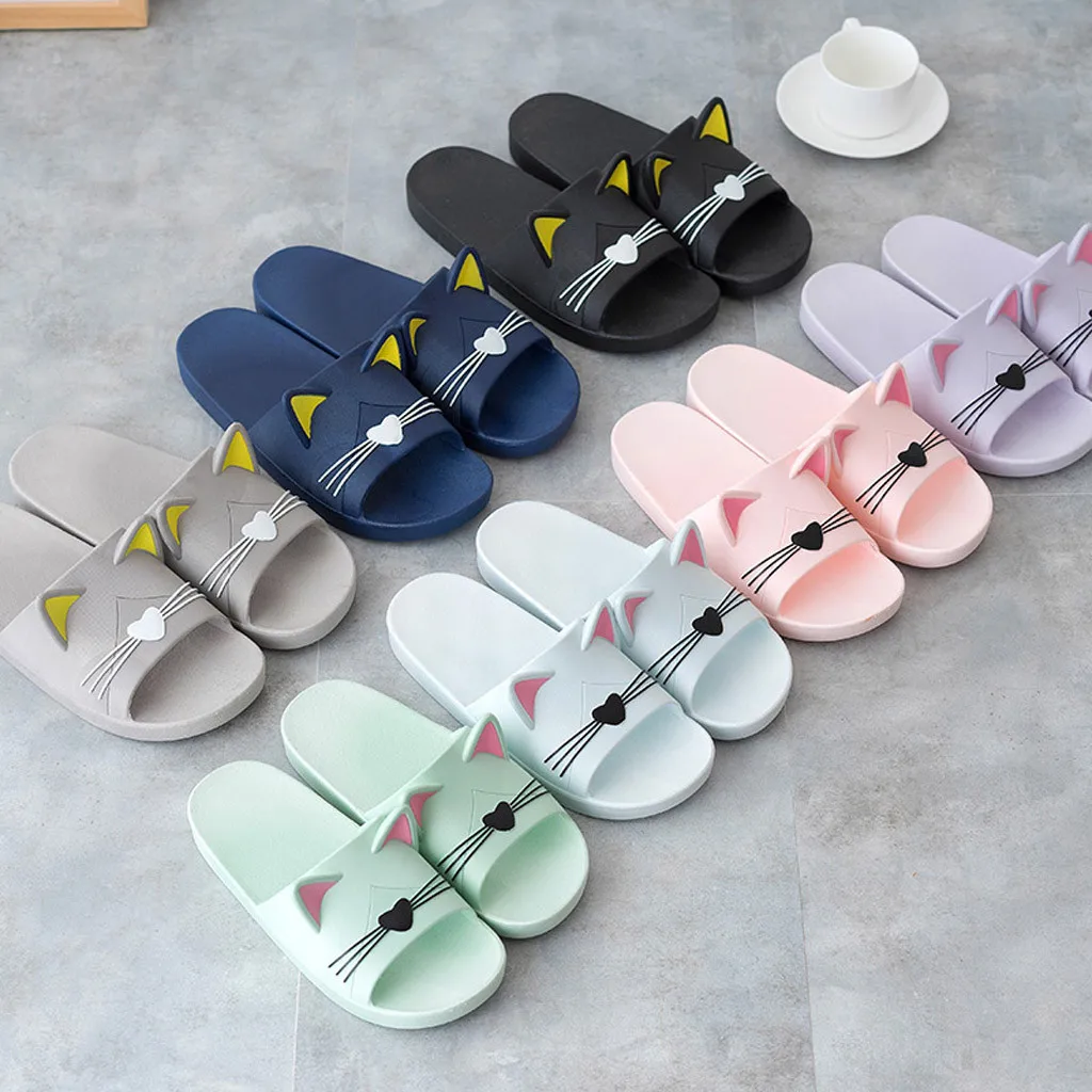 xiniu Men&Women Home Indoors Slippers Cartoon Cat Floor Family Shoes Beach Sandals chaussures femme zapatos de mujer #A0228
xiniu Men&Women Home Indoors Slippers Cartoon Cat Floor Family Shoes Beach Sandals chaussures femme zapatos de mujer #A0228