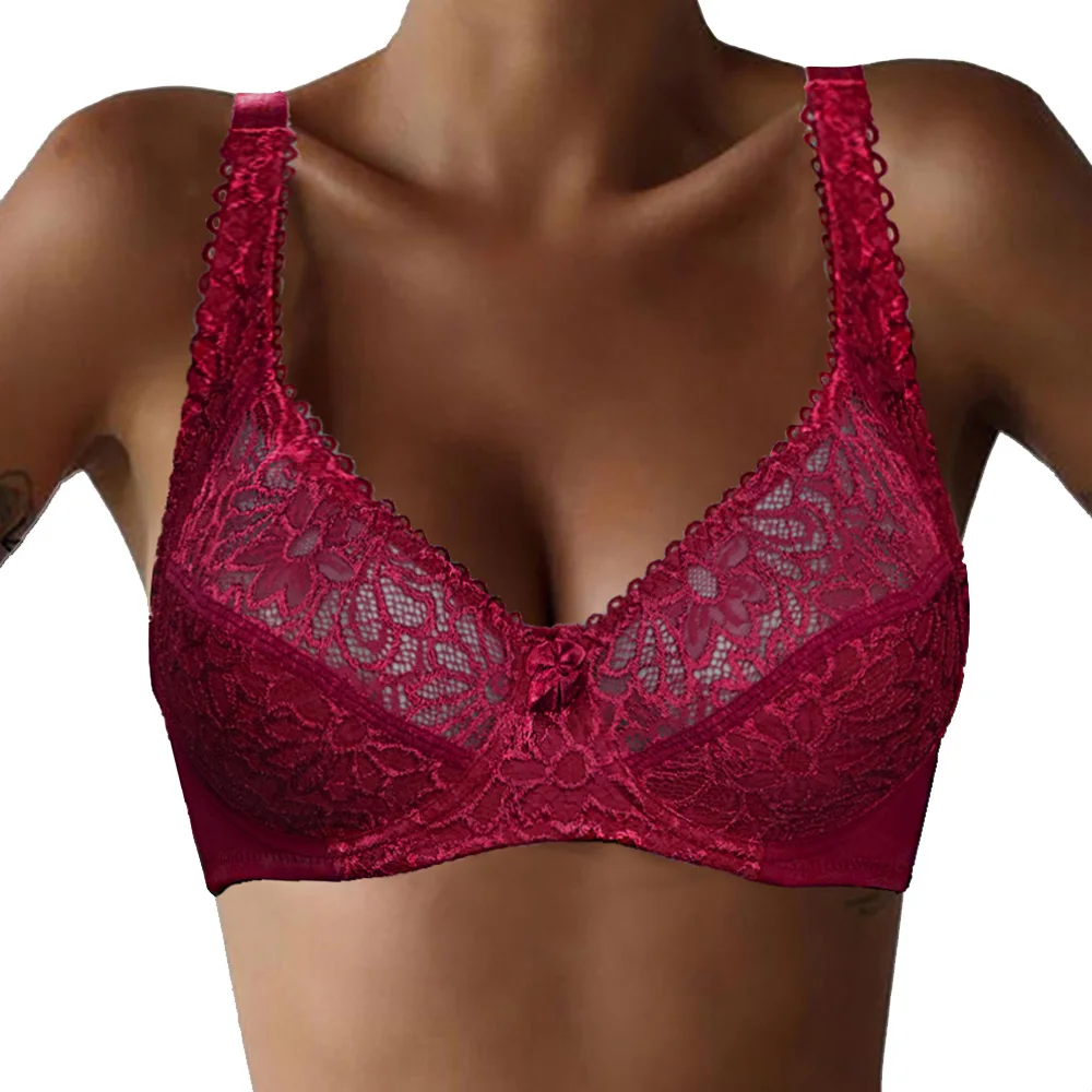 Plus size Bra women Lace Perspective Bralette Sexy Lingerie Underwire Embroidery Floral Bras Top Luxury Gift BH B C D DD E F Cup
Plus size Bra women Lace Perspective Bralette Sexy Lingerie Underwire Embroidery Floral Bras Top Luxury Gift BH B C D DD E F Cup