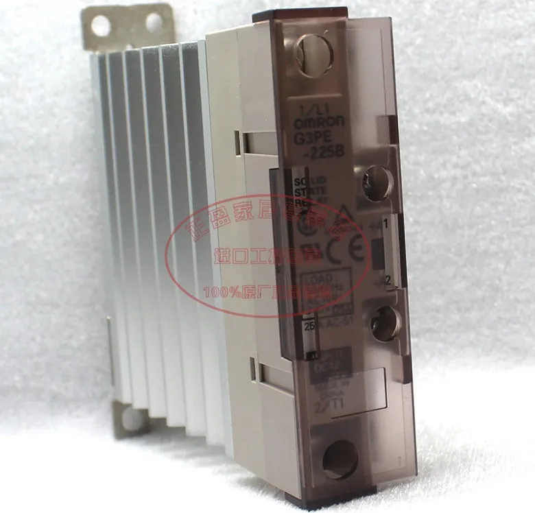 Free shipping Original authentic OMRON Omron (Shanghai) Solid state relay G3PE-225B 25A
Free shipping Original authentic OMRON Omron (Shanghai) Solid state relay G3PE-225B 25A