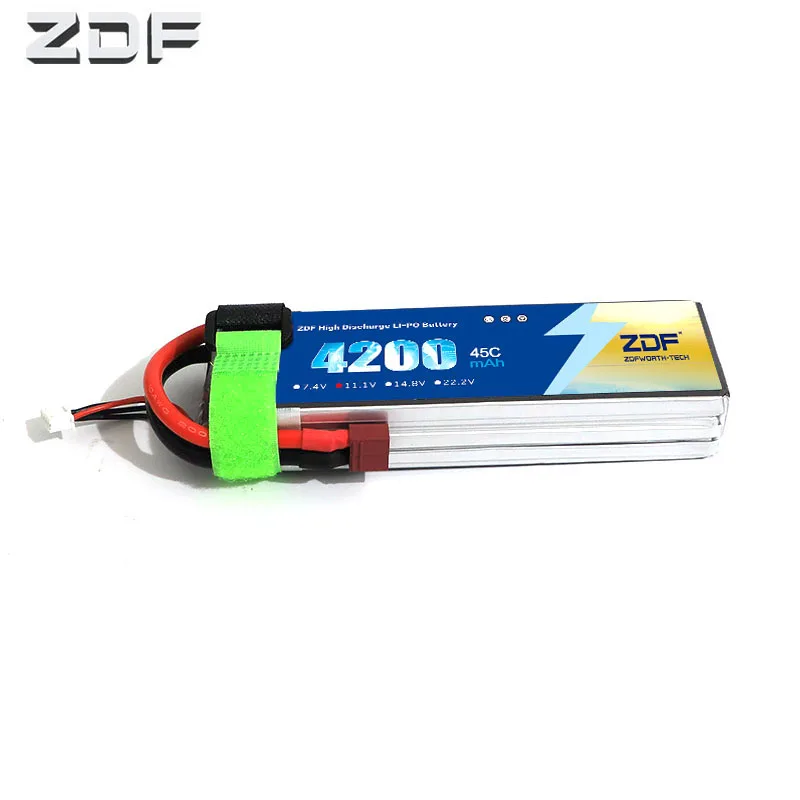 Lipo Battery 3S 11.1V 4200MAH 45C Bateria LiPo For RC Car Quadcopter Helicopter Boat Traxxas 1/10 Slash Rustler Stampede
Lipo Battery 3S 11.1V 4200MAH 45C Bateria LiPo For RC Car Quadcopter Helicopter Boat Traxxas 1/10 Slash Rustler Stampede