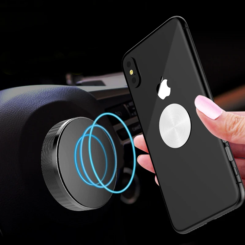 TOMKAS Magnetic Car Phone Holder Stand Multifunctional Universal Magnet Wall Mobile Phone Holder Stand For iPhone 6 7 8 X