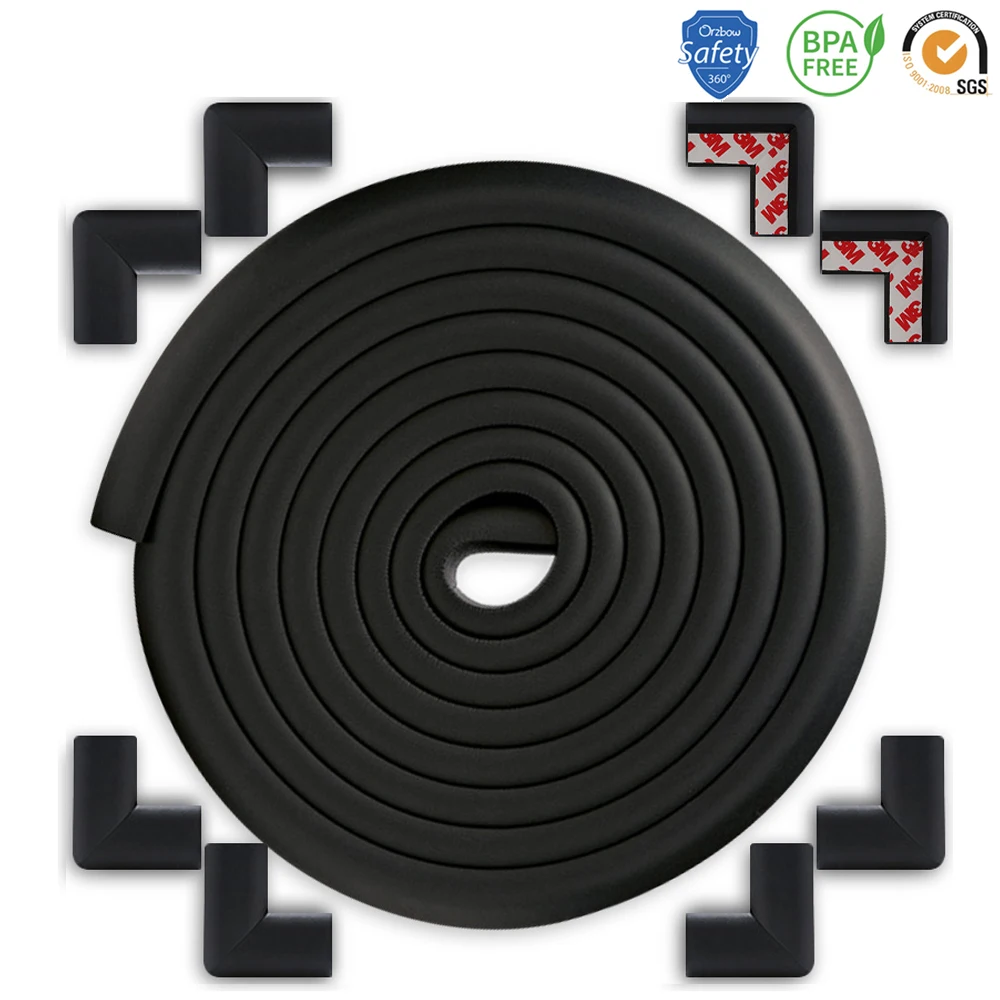 16.4 ft Edge + 8 Corners Baby Security Proof Corner Protector Children Protection Safety Desk Table Bumper Cushion With 3M Tape
16.4 ft Edge + 8 Corners Baby Security Proof Corner Protector Children Protection Safety Desk Table Bumper Cushion With 3M Tape
