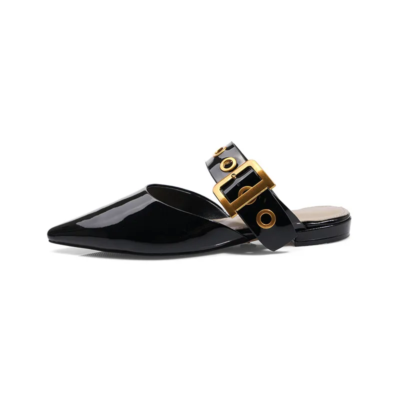ARQA Outside Europe and the United States in 2019 wear spring pointed flat heel fashion party slippers sandals
ARQA Outside Europe and the United States in 2019 wear spring pointed flat heel fashion party slippers sandals