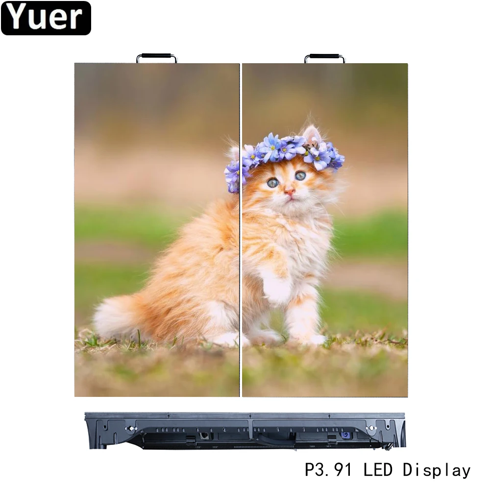 2Pcs/Lot 50X100CM LED Display P3.91 128x128 Screen Resolution LED Matrix Video Wall LED Advertisement Panel Video Display Module
2Pcs/Lot 50X100CM LED Display P3.91 128x128 Screen Resolution LED Matrix Video Wall LED Advertisement Panel Video Display Module