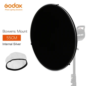 Godox 55cm 22" Silver Bowens Mount Beauty Dish+Honeycomb Grid+Diffuser Sock for Professional Photography
Godox 55cm 22" Silver Bowens Mount Beauty Dish+Honeycomb Grid+Diffuser Sock for Professional Photography