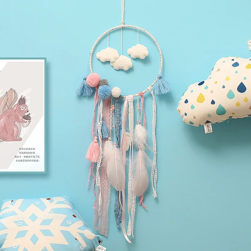 dream catcher Retor Catcher Wind Chimes Handmade Dreamcatcher Net With Feather Beads for Wall HangingHome Decor
dream catcher Retor Catcher Wind Chimes Handmade Dreamcatcher Net With Feather Beads for Wall HangingHome Decor