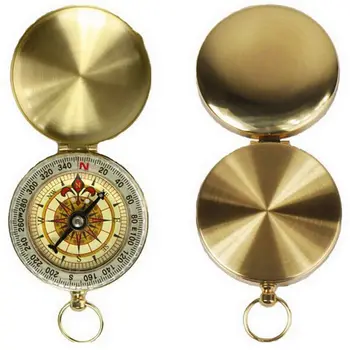 Outdoor Activities Camping Hiking Portable Brass Pocket Golden Compass Navigation High Quality
Outdoor Activities Camping Hiking Portable Brass Pocket Golden Compass Navigation High Quality
