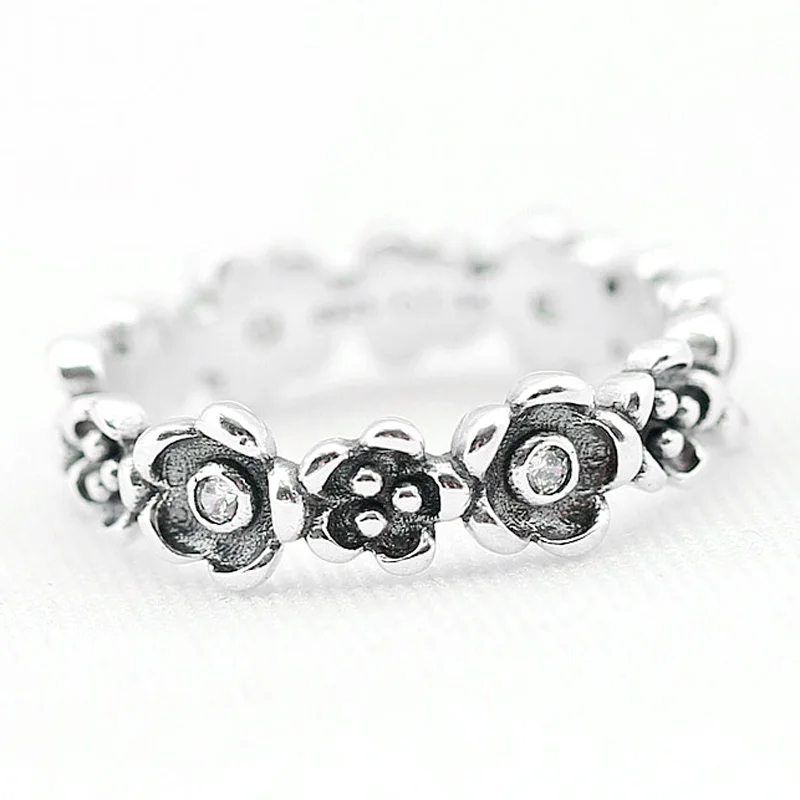 Authentic 925 Sterling Silver Ring Fine Jewelry Vintage Flower Band With Crystal Rings For Women Wedding Party Gift Fine Jewelry
Authentic 925 Sterling Silver Ring Fine Jewelry Vintage Flower Band With Crystal Rings For Women Wedding Party Gift Fine Jewelry