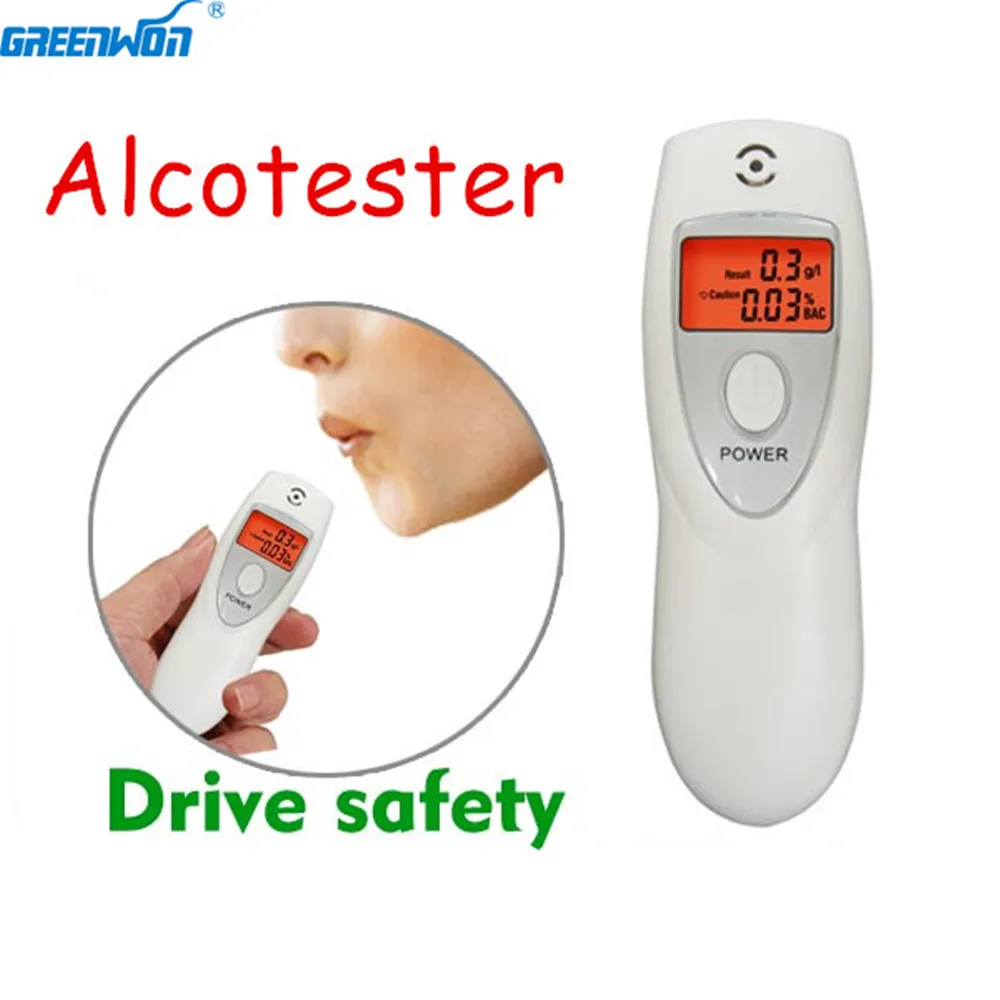GREENWON digital mini breath alcohol tester breathalyzer test with red backlight,ethyl alcohol, alcohol detector
GREENWON digital mini breath alcohol tester breathalyzer test with red backlight,ethyl alcohol, alcohol detector