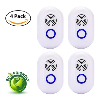 4pcs Ultrasonic Pest Repeller Insect Control Anti Mosquito Repellent Mice Rejector Cockroach Rat Bug Household Insect Rejection
4pcs Ultrasonic Pest Repeller Insect Control Anti Mosquito Repellent Mice Rejector Cockroach Rat Bug Household Insect Rejection