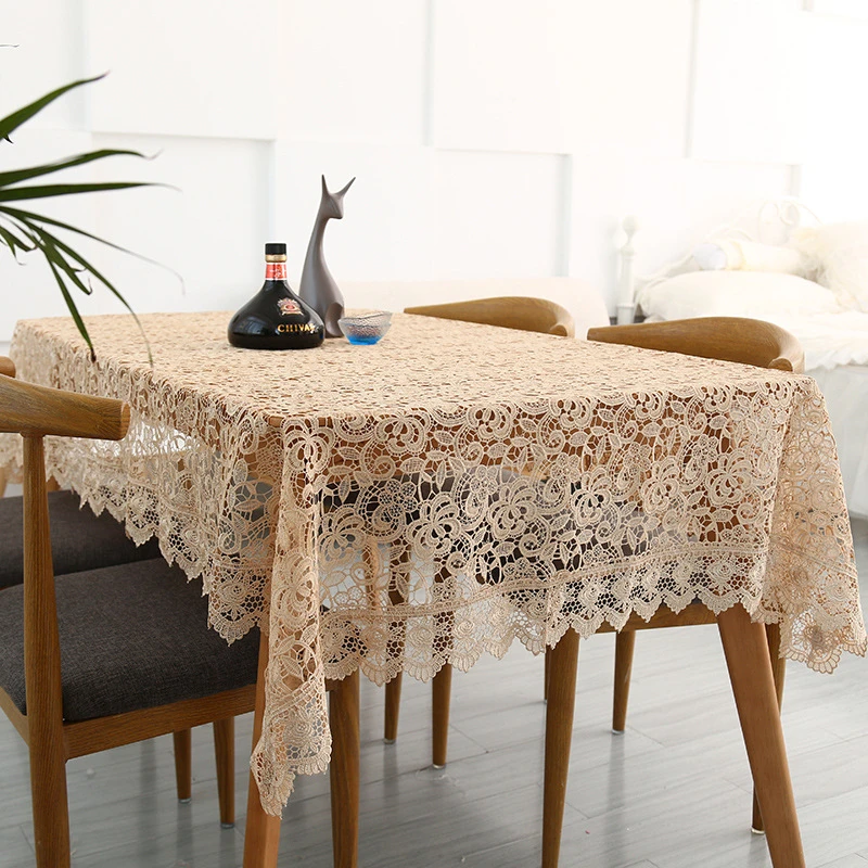 Lanweini Tablecloths Embroidered Hollow Fabric Tableclothes For Rectangular Tables Lace Tablecloths Nappe Rectangulaire Mantel
Lanweini Tablecloths Embroidered Hollow Fabric Tableclothes For Rectangular Tables Lace Tablecloths Nappe Rectangulaire Mantel