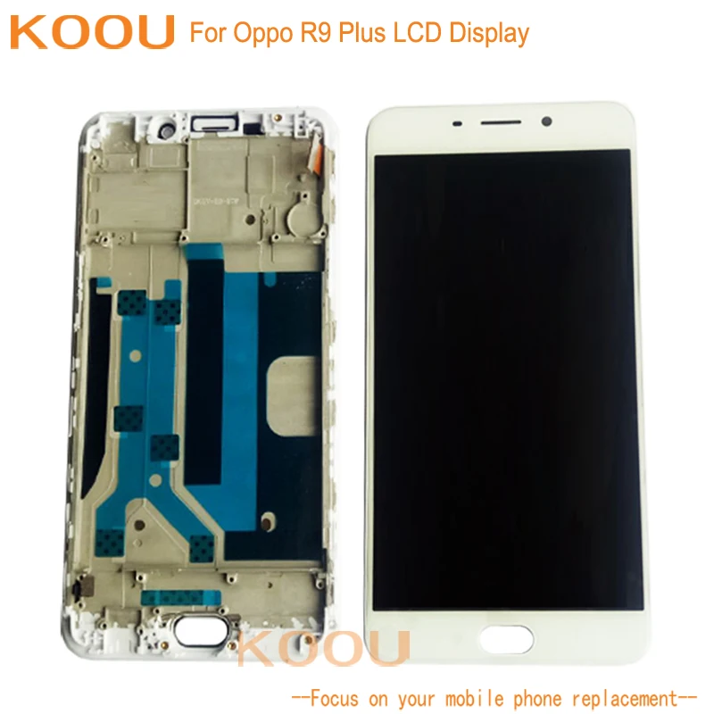 LCD Display For Oppo R9 Plus With Frame Touch Screen Digitizer Assembly Replacement Parts Accessories For Oppo R9 Plus
LCD Display For Oppo R9 Plus With Frame Touch Screen Digitizer Assembly Replacement Parts Accessories For Oppo R9 Plus
