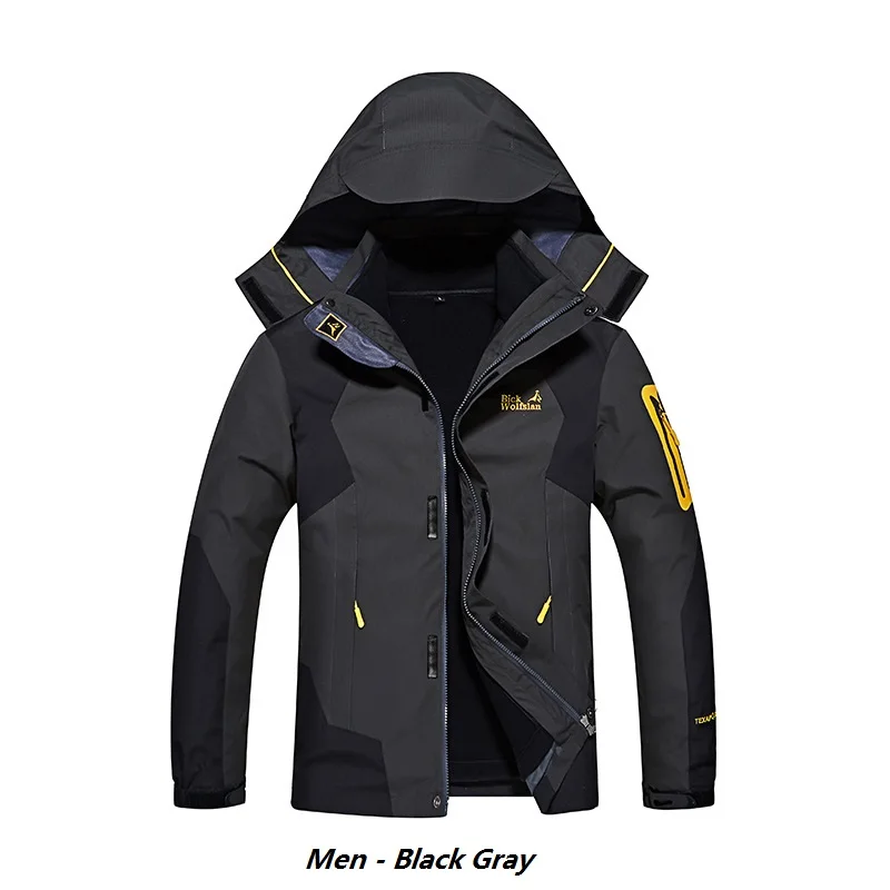 Men - Black Gray